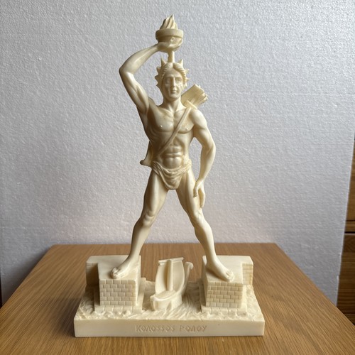 Alabaster colossus rhodes - alabaster,