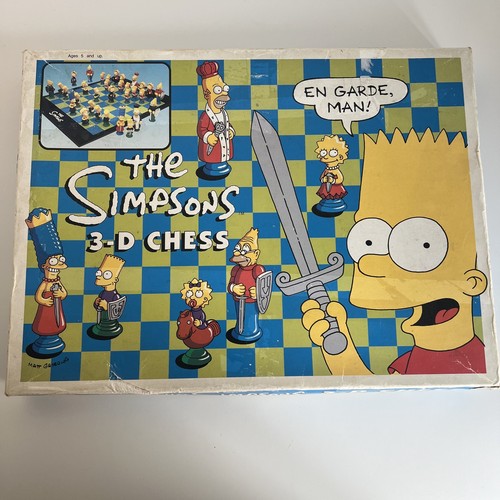 The simpsons chess set - simpsons,