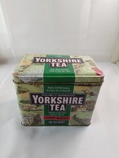 Vintage Yorkshire Tea Tin Hard