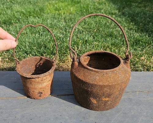 Vintage glue pot kenrick - pot, cast