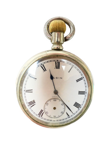 Vintage elgin 293 pocket watch - pocket,