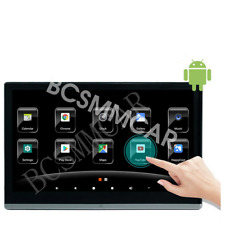 Android 11 Car Headrest Monitor Touch Screen Video Player 2 HDMI For Rear Seat