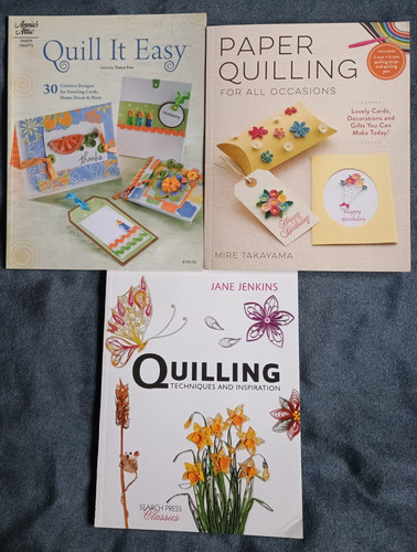 Paper quilling books - 3,
