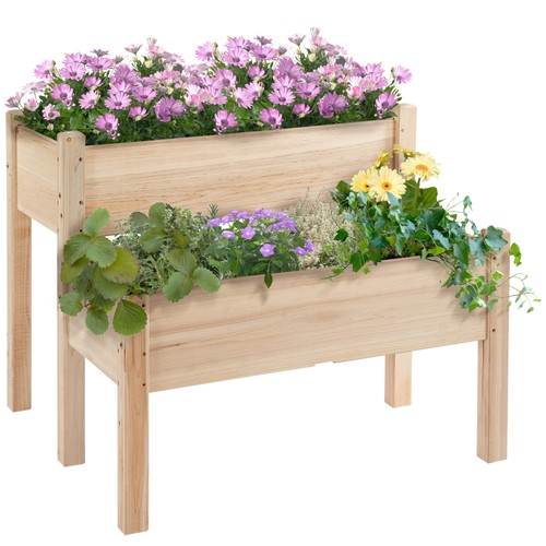 Tier raised garden - garden, bed