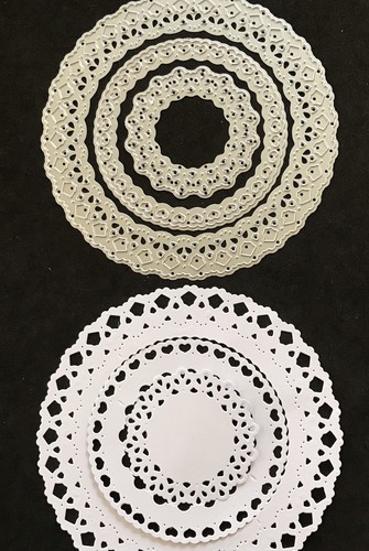 Circle doily style - , nesting