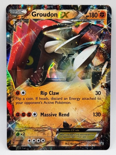 Groudon xy42 holo - nm/m, p