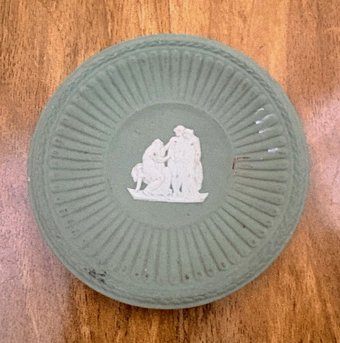 Wedgwood sage green jasperware - sage,