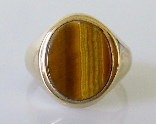 9ct gold ring vintage - vintage,