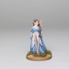 Painted 28mm Elf Sorceress