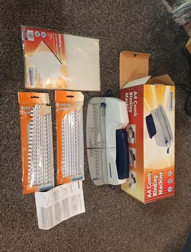 Comb binding machine - a4,