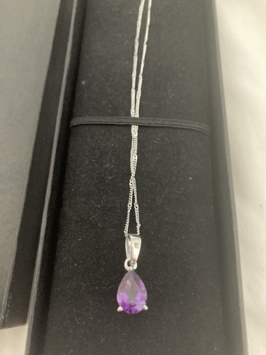 Ladies necklace silver - silver, &