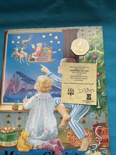 1997 gibraltar christmas 50p - 1997.,