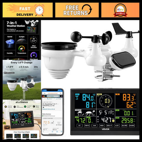 Fi weather station - 7-in-1,