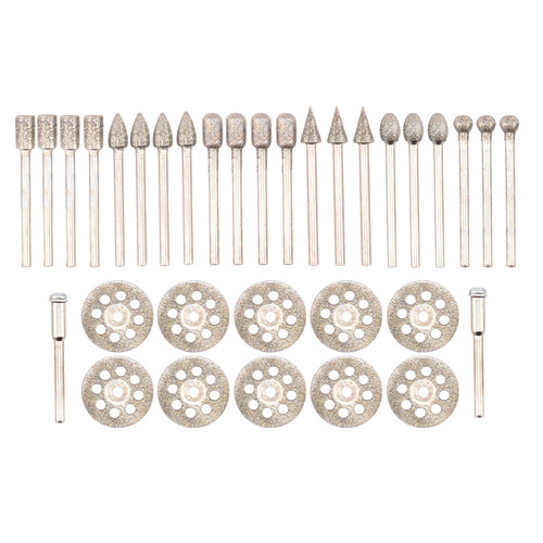 30pcs diamond grinding bit - diamond,
