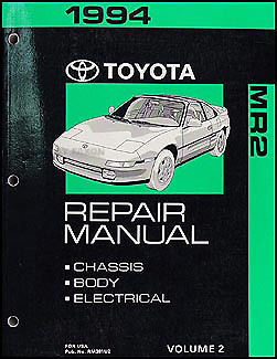 1994 toyota mr2 repair manual - 1994,