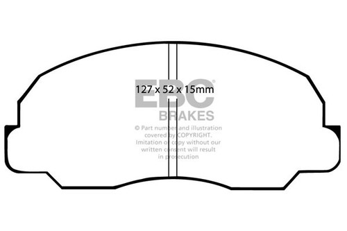 Ebc ultimax front - front, brake