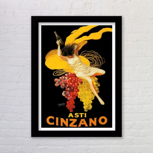 Framed asti cinzano by - asti,