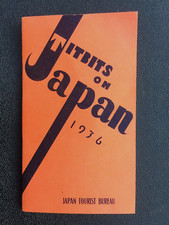 1936  TITBITS ON JAPAN  Japan