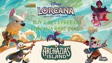 Disney Lorcana Archazia's Island Singles – Choose Your Card Rare Super Legendary
