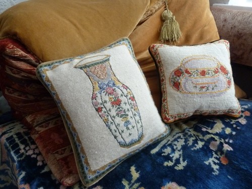 Vintage needlepoint - 2x,
