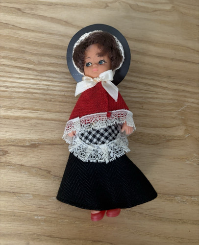 Vintage plastic souvenir - , doll