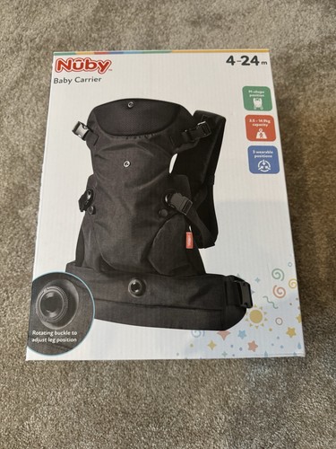 Nuby baby carrier months - 4-24,