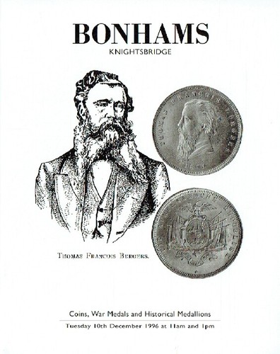 Bonhams december 1996 coins - bonhams,