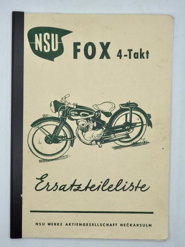 Original 1950s nsu fox - 1950s,