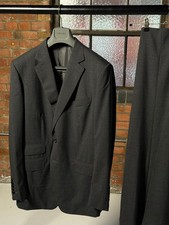 Tom Ford Charcoal Shelton Wool and Culpro Two-Piece Suit | 7-56R 