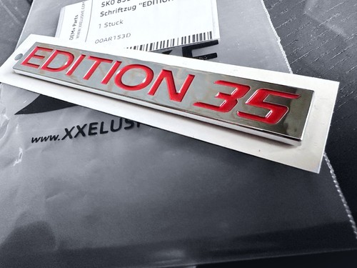 Edition badge for golf mk6 - 35,