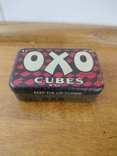 Vintage OXO Tin Black & Red