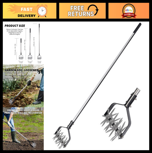 Adjustable rotary cultivator - adjustable,