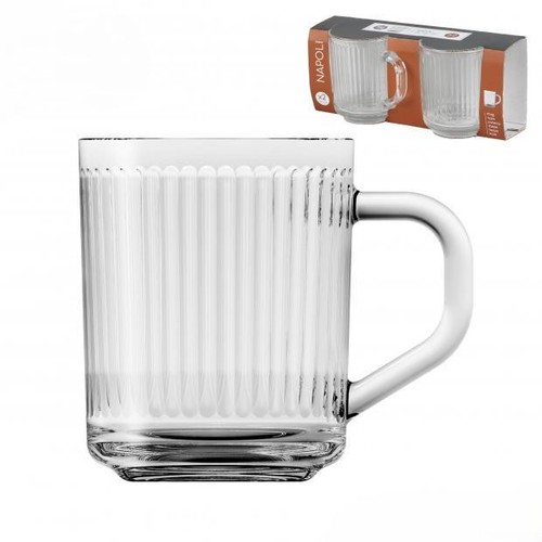 Set clear napoli glass - set, 2