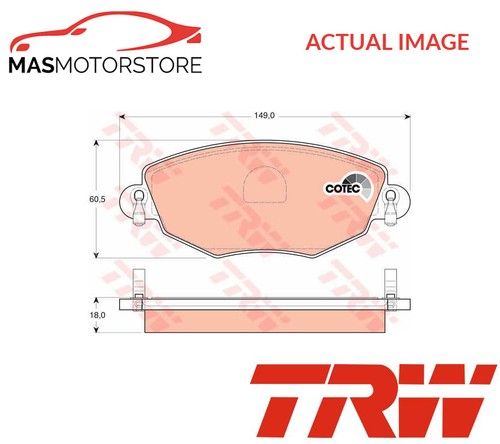 Brake pads set - brake, braking
