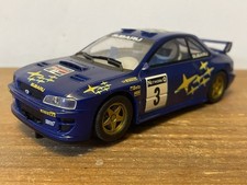 SCALEXTRIC SUBARU IMPREZA WRC - #3 Network Q Rally - Burns McRae WRX STI P1 Etc