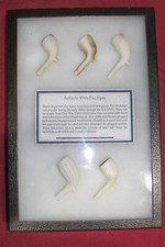 5 Antique Civil War Era Ribbed