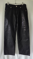 ZARA Girls Black Jeans Coated