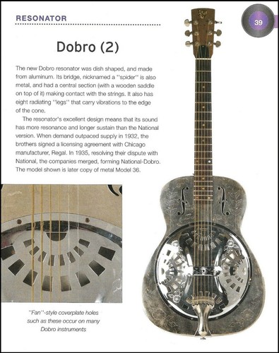 National dobro resonator - national-dobro, +