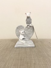 NEXT Millie Mouse Heart Doorstop/home Office Nursery deco Doorstop Ornament Gift