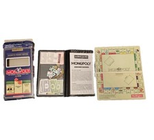 Vintage Magnetic Pocket Edition Monopoly U.K. Edition Travel Family Board Game
