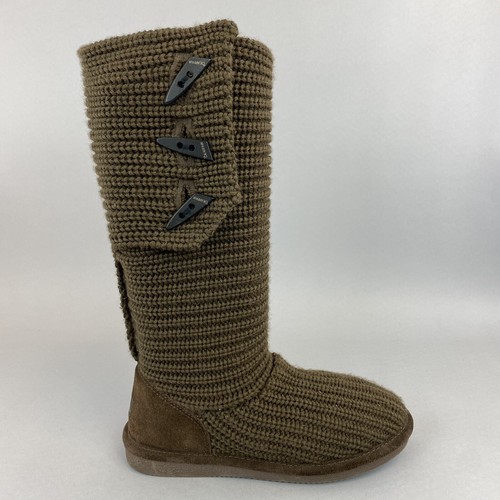 Bearpaw dark brown - dark, tall