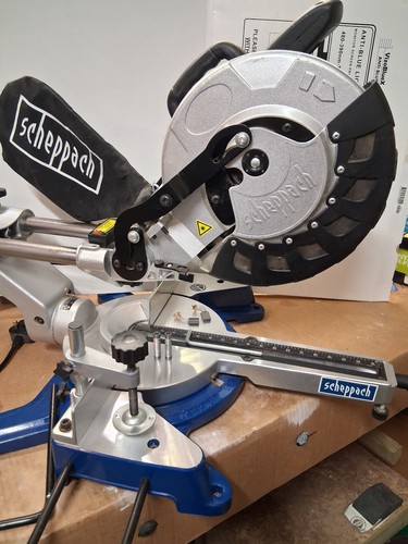 Scheppach sliding cross - , cut