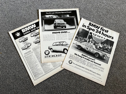 1970 bmw 2002 and 2500 - and,