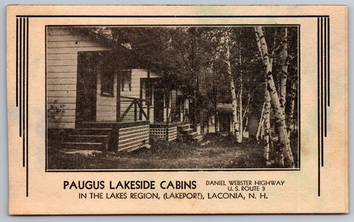 Paugus lakeside cabins - paugus,