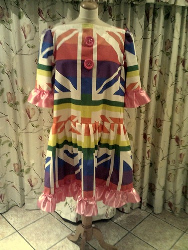 Panto dame multi coloured - dame,