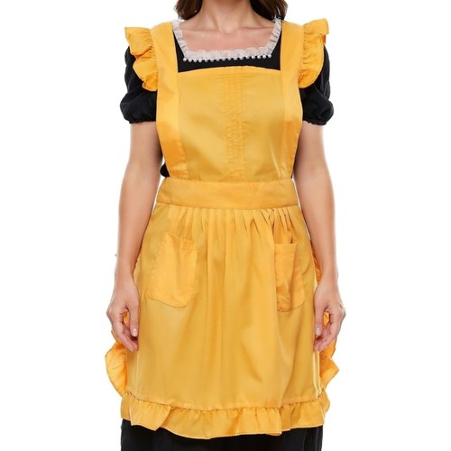 Retro adjustable ruffle - ruffle, apron