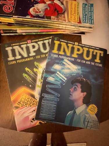 Input computer magazine - computer,