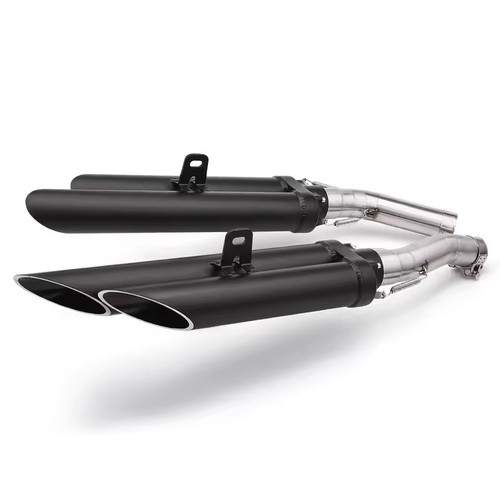 Holes black exhaust pipe - 2,