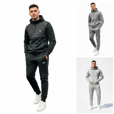 Men's Full Tracksuit Set Plain