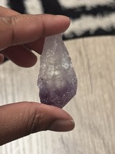 Beautiful Amethyst Pointed Crystal Rough Natural Stone
